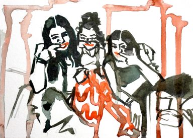 María, Celia y Giulia